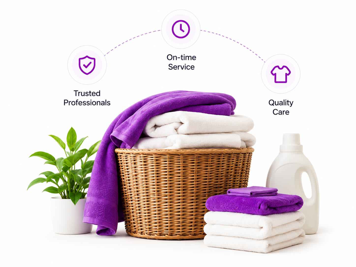 Trusted professionals, on-time service, quality care